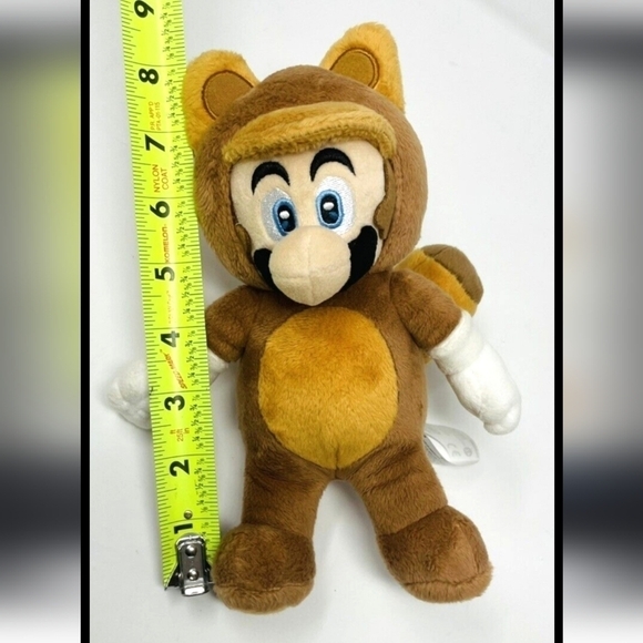 Nintendo Other - Super  Mario 3D Land Racoon Stuffy New With tags